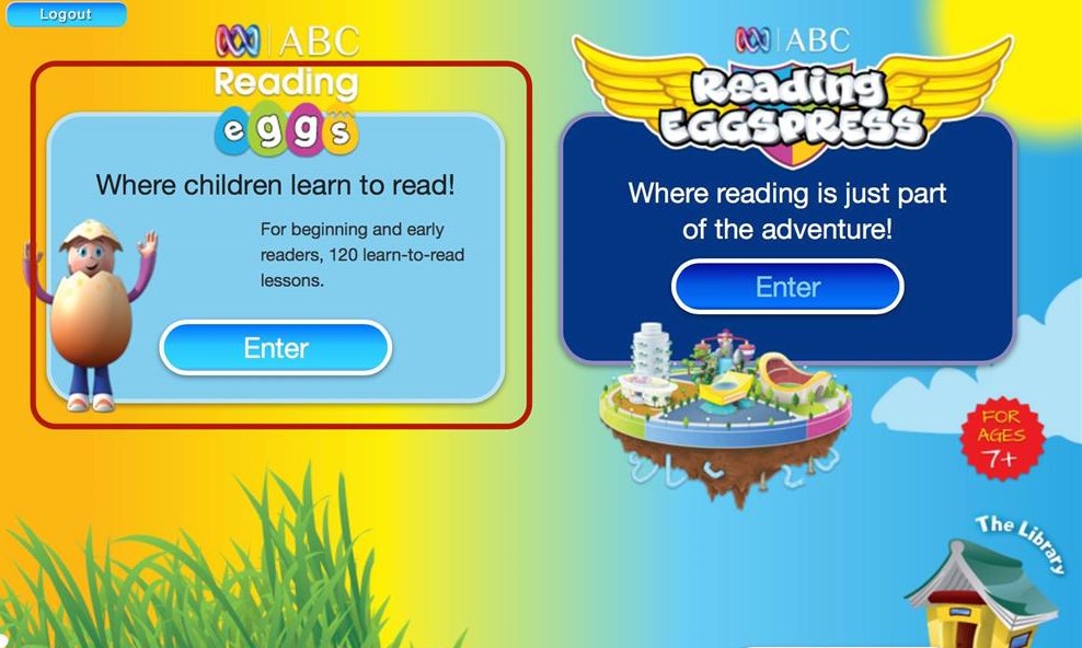 Hướng dẫn khai thác Reading eggs